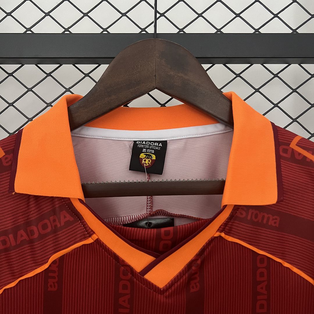Maillot Domicile Retro AS Roma 1999-2000