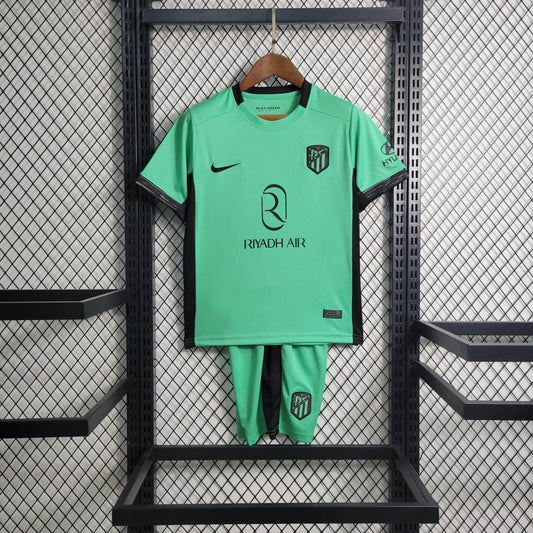 Ensemble Atletico Madrid Third Size Enfant 2023-2024