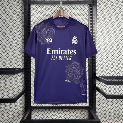 Maillot Y3 Purple Real Madrid 2024-2025