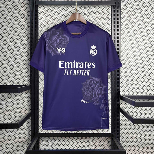 Maillot Y3 Purple Real Madrid 2024-2025