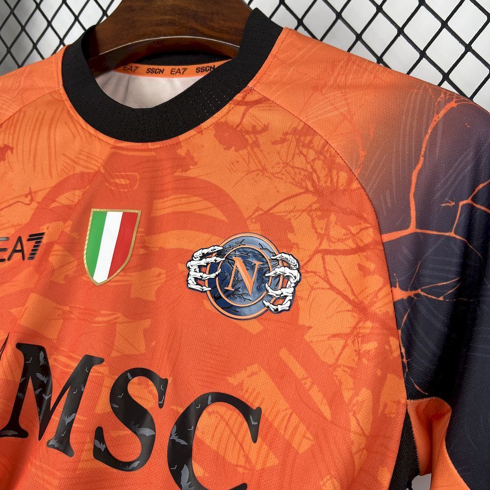 Maillot Edition Special Orange Halloween SSC Naples 2025-2026