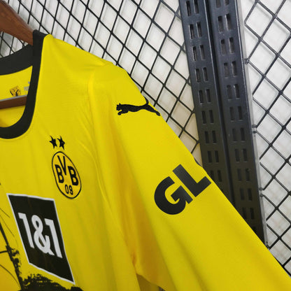 Maillot Domicile Manche Longue Borussia Dortmund 2023-2024