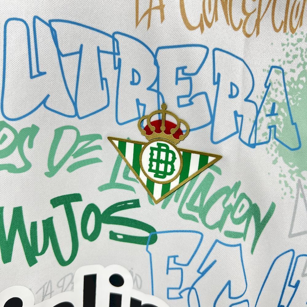 Maillot Pre-Match White Real Betis 2025-2026