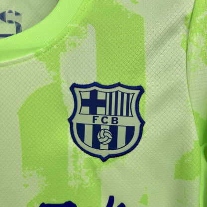 Ensemble FC Barcelone Third Travis Scott Enfant 2024-2025