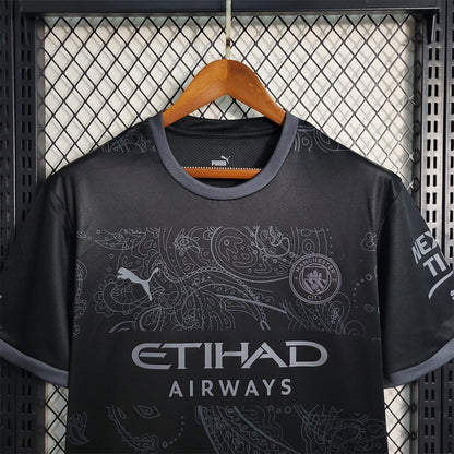 Maillot Edition Spéciale Noir Manchester City 2023-2024
