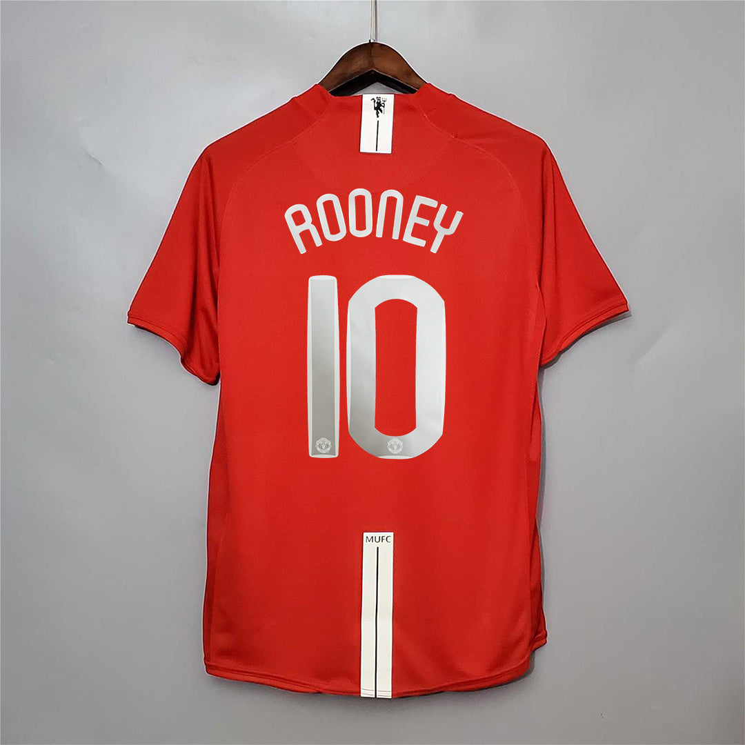 Maillot Domicile Retro Manchester United 2007-2008