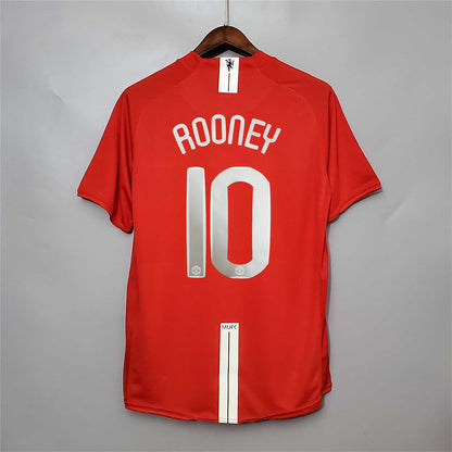 Maillot Domicile Retro Manchester United 2007-2008