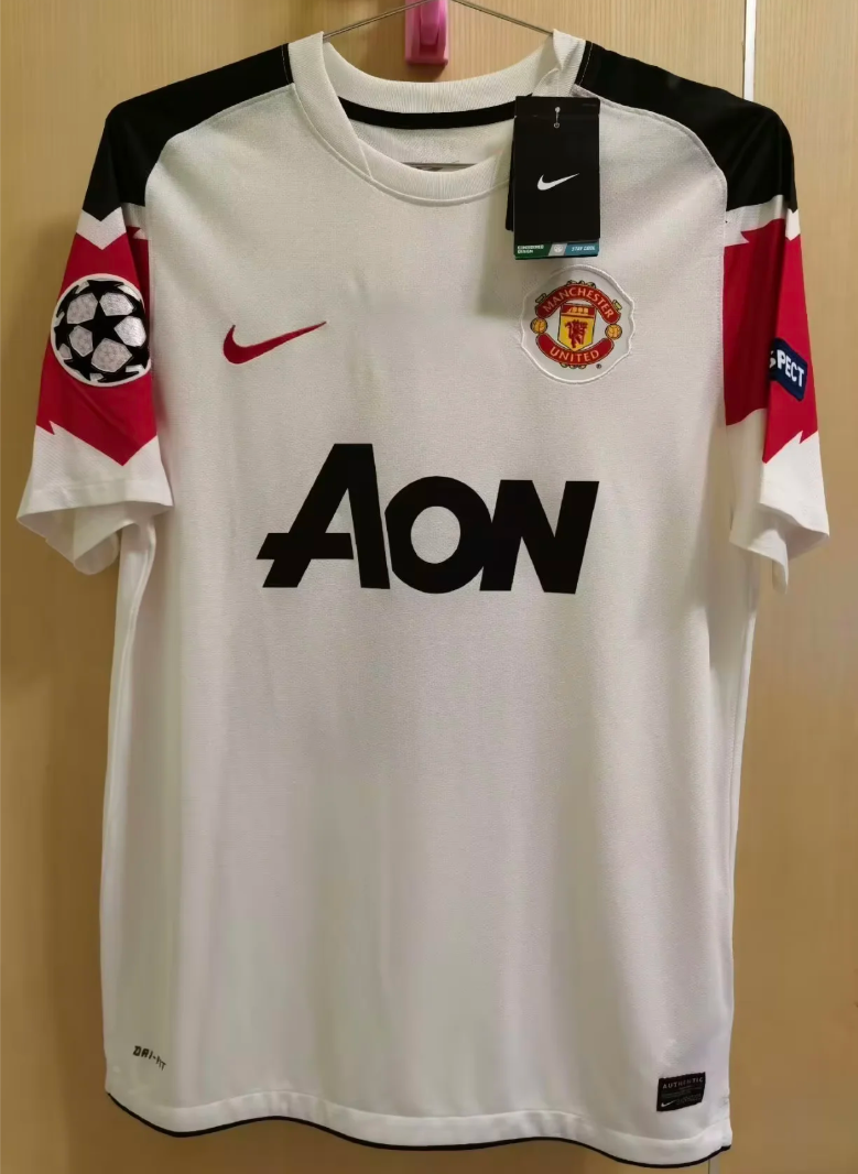 Maillot Exterieur Retro Manchester United 2010-2011