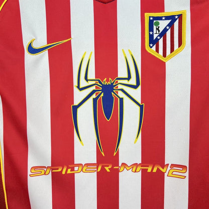 Maillot Domicile Retro Atletico Madrid 2004