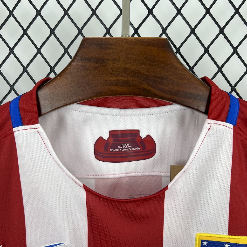 Maillot Domicile Retro Vintage Atletico Madrid 2016-2017