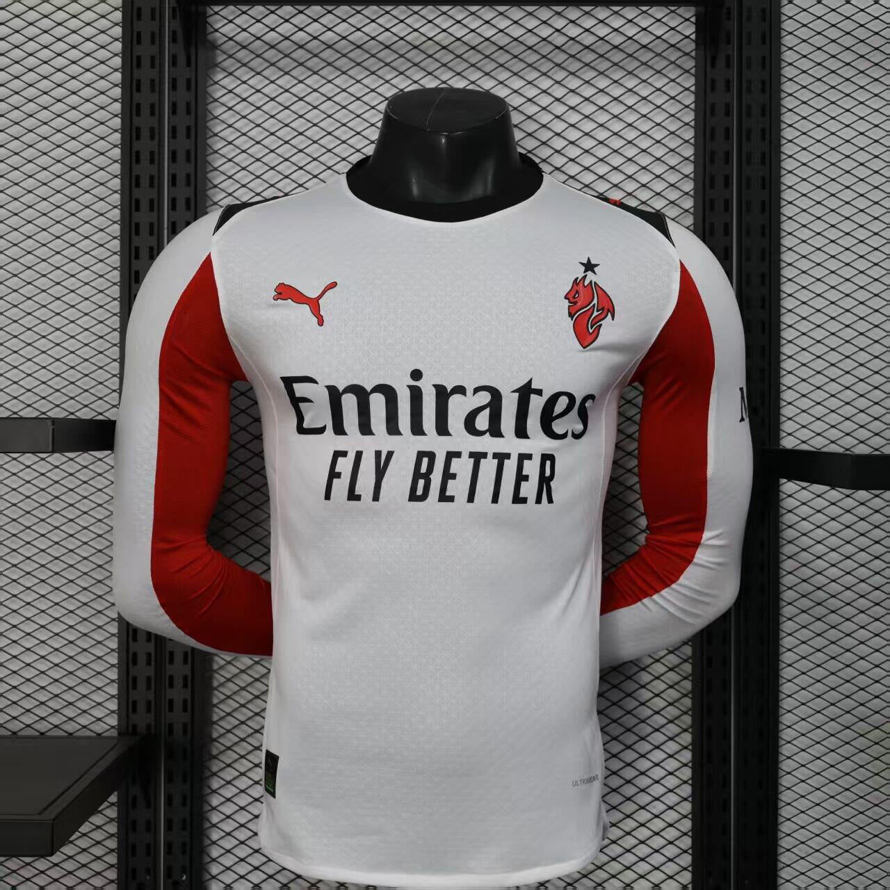 Maillot Exterieur Player Manche Longue AC Milan 2025-2026