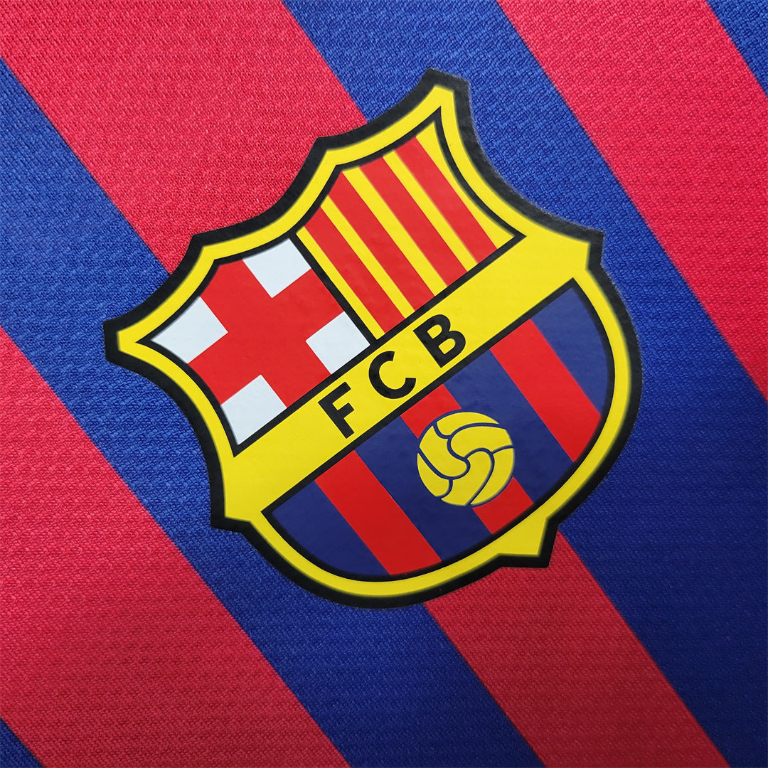 Maillot Domicile Long Sleeve Manches Longues FC Barcelone 2011-2012