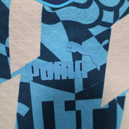 Maillot Edition Spéciale Bleu Retro Retro Manchester City 2024-2025