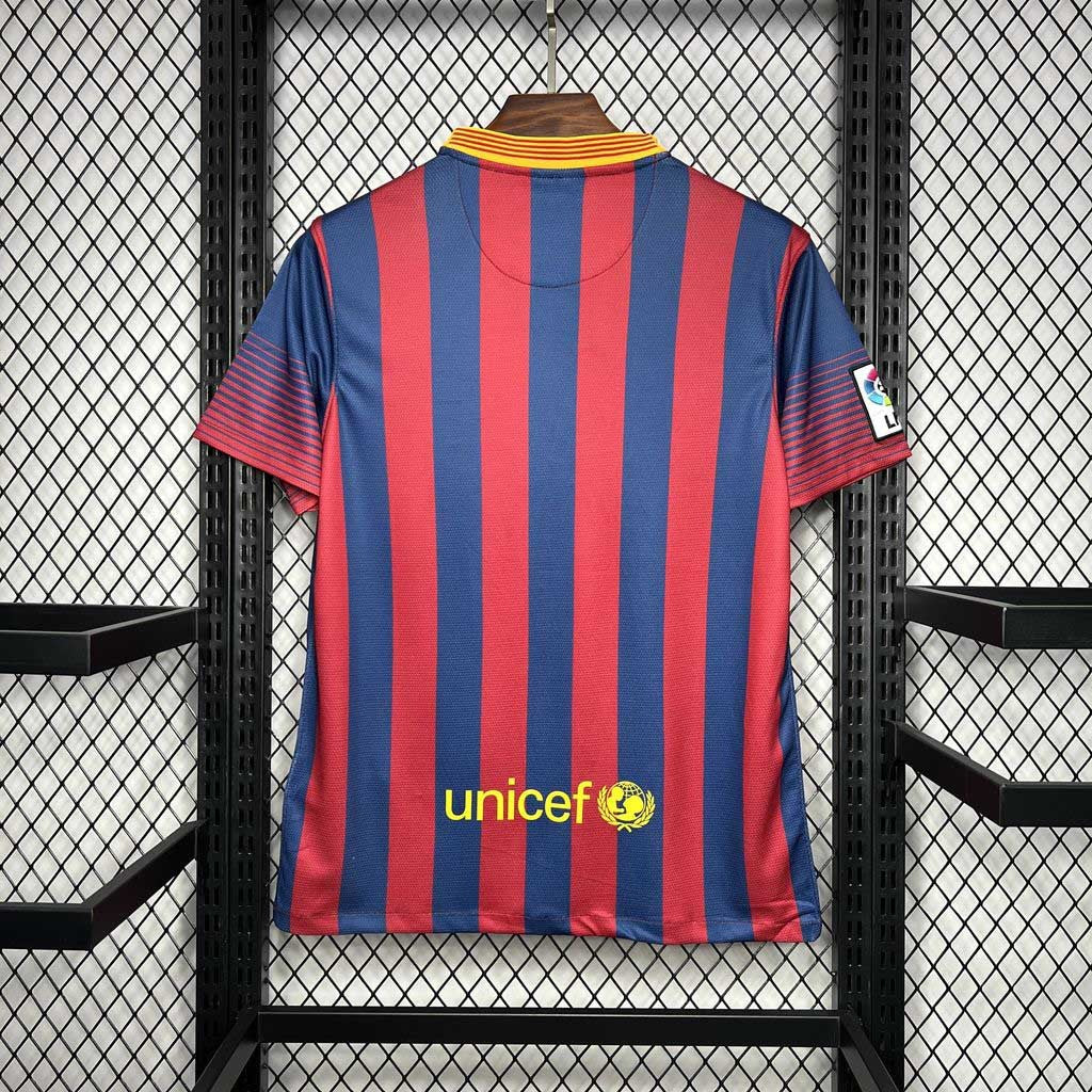 Maillot Domicile Retro Vintage Sport FC Barcelone 2013-2014