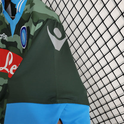 Maillot Domicile Retro SSC Naples 2013-2014