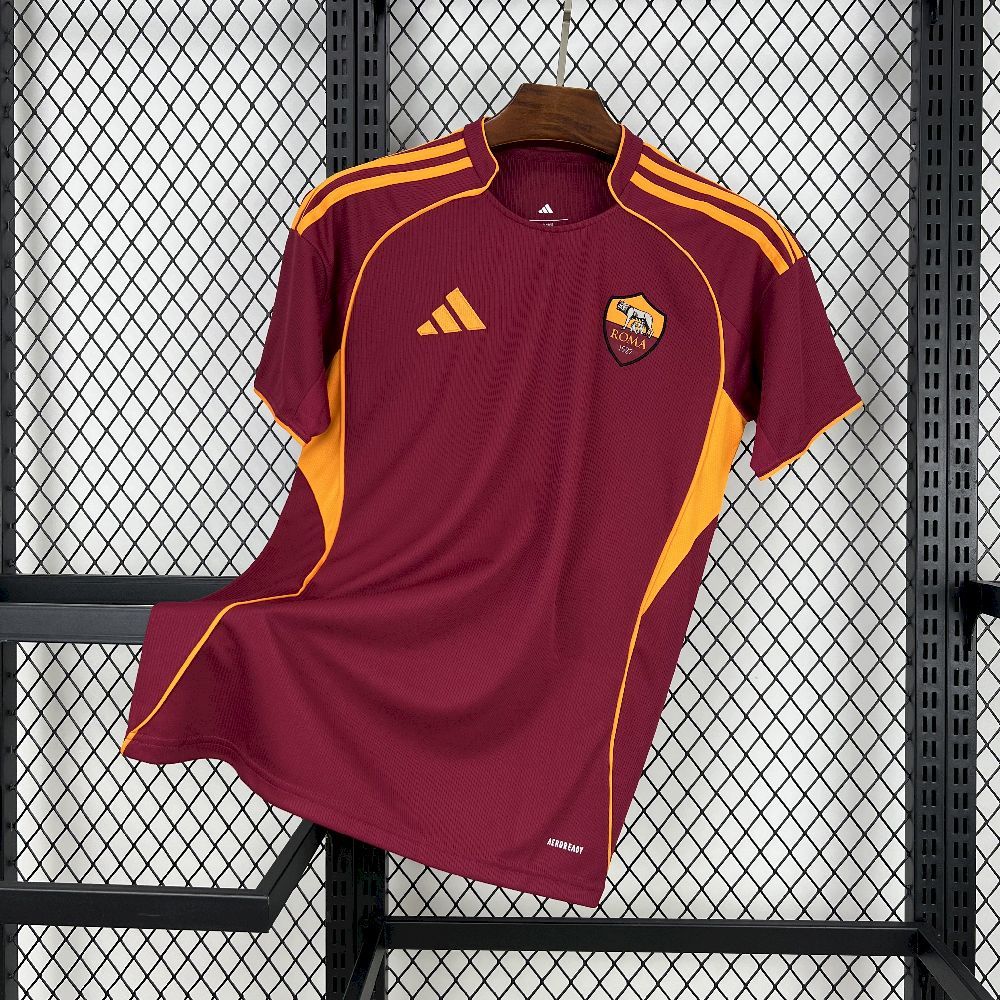 Maillot Domicile AS Roma 2025-2026