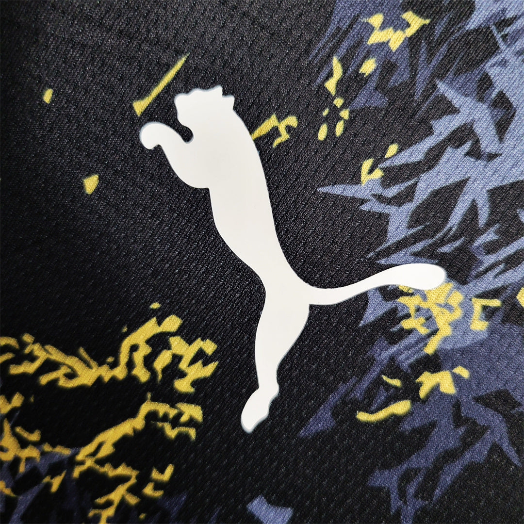 Maillot Edition Spéciale Noir Or Manchester City 2023-2024