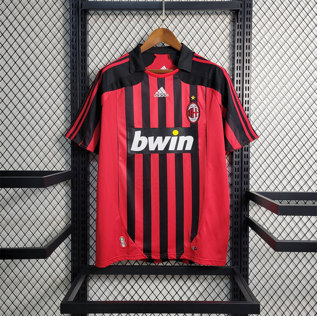 Maillot Domicile Retro AC Milan 2007-2008