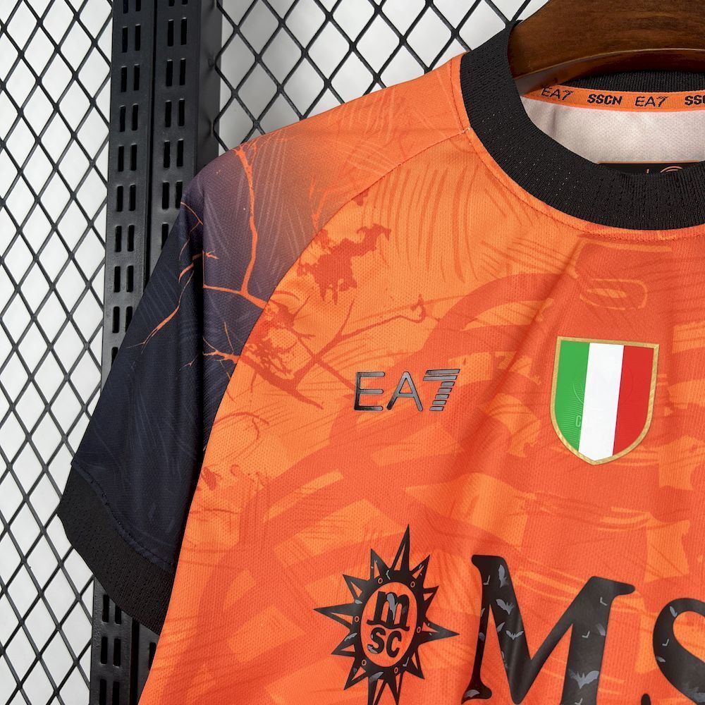 Maillot Edition Special Orange Halloween SSC Naples 2025-2026