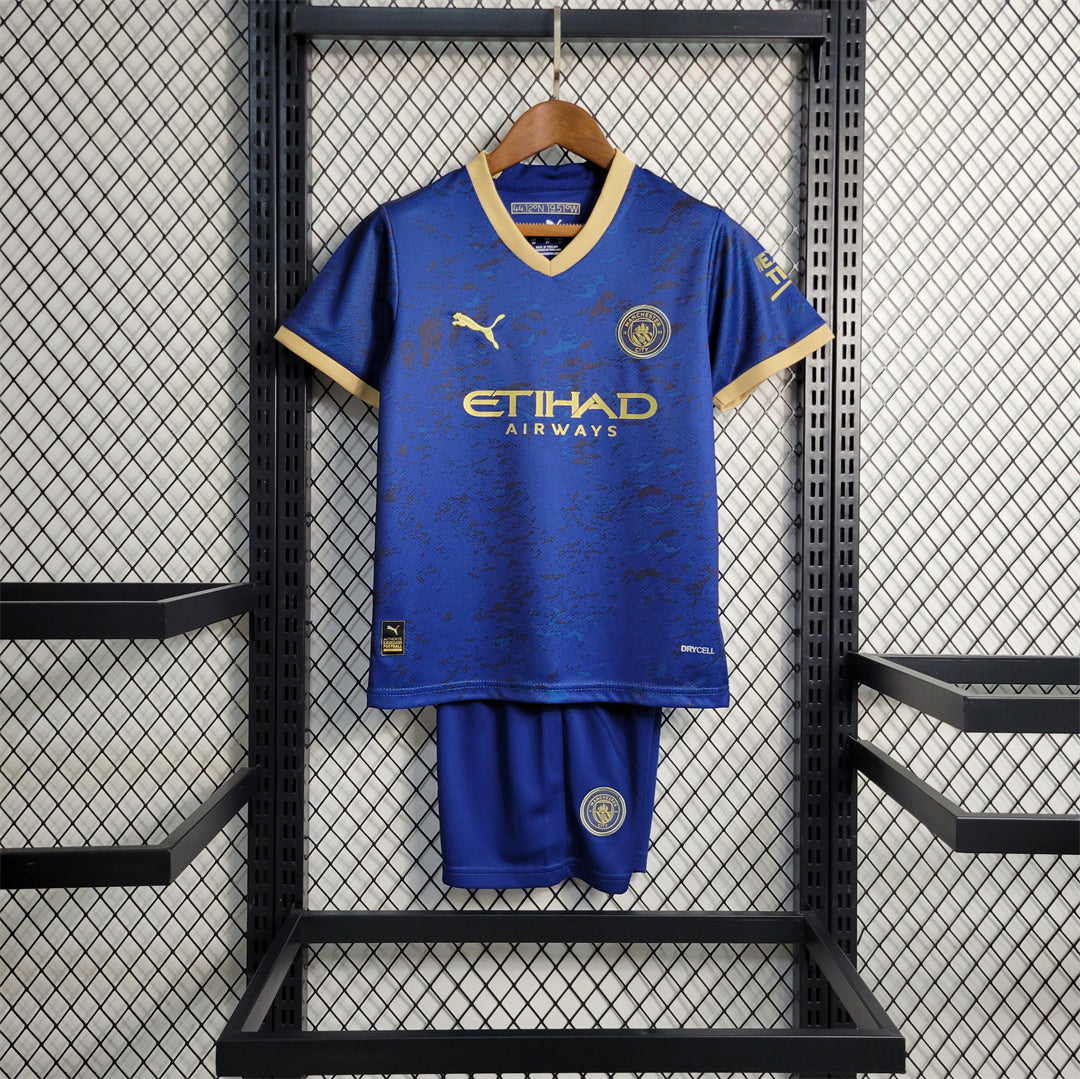 Ensemble Manchester City Edition Spéciale Bleu Enfant 2023-2024