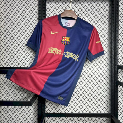 Maillot Domicile Travis Scott FC Barcelone 2024-2025