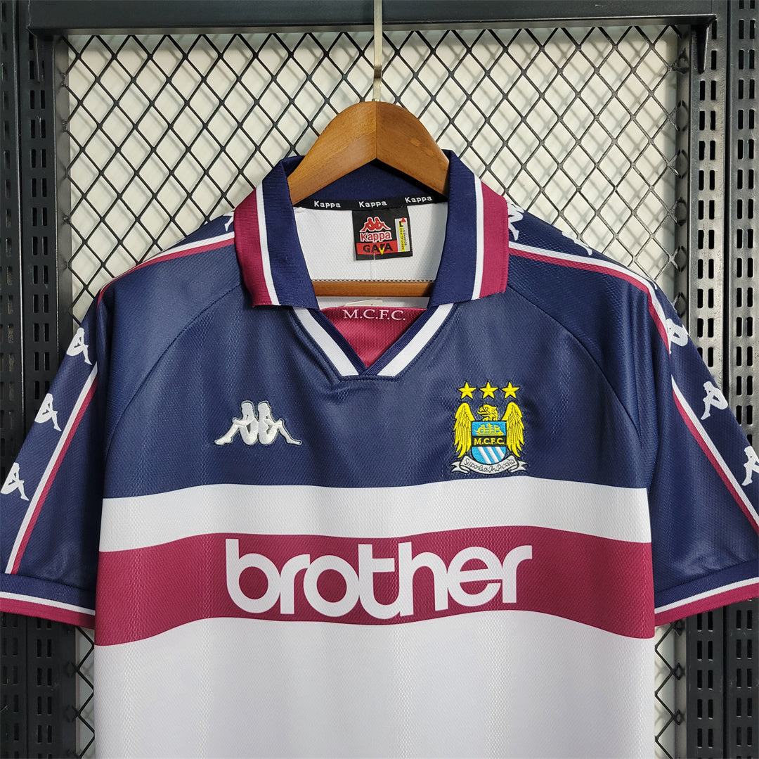 Maillot Exterieur Retro Manchester City 1997-1998