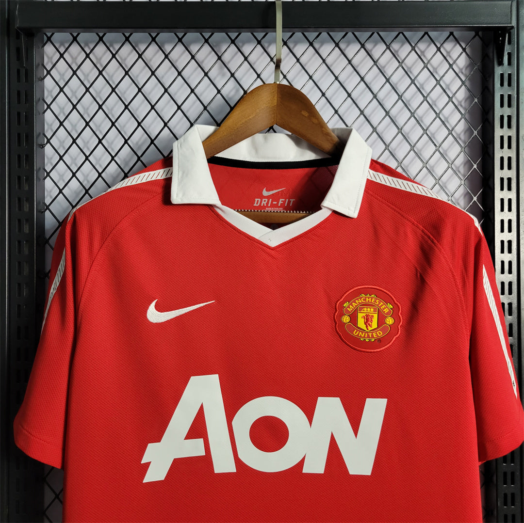 Maillot Domicile Retro Manchester United 2010-2011