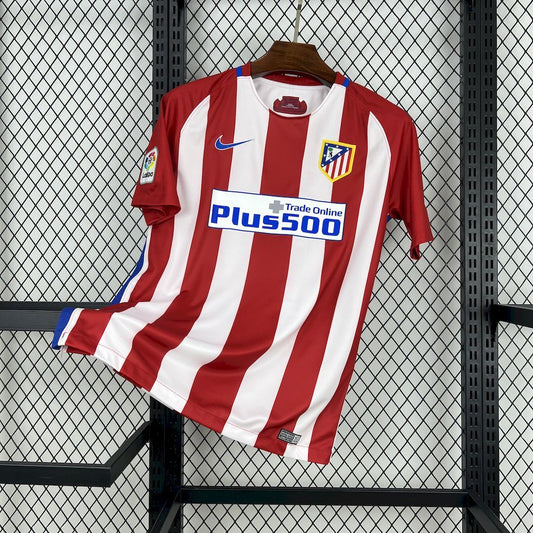 Maillot Domicile Retro Vintage Atletico Madrid 2016-2017