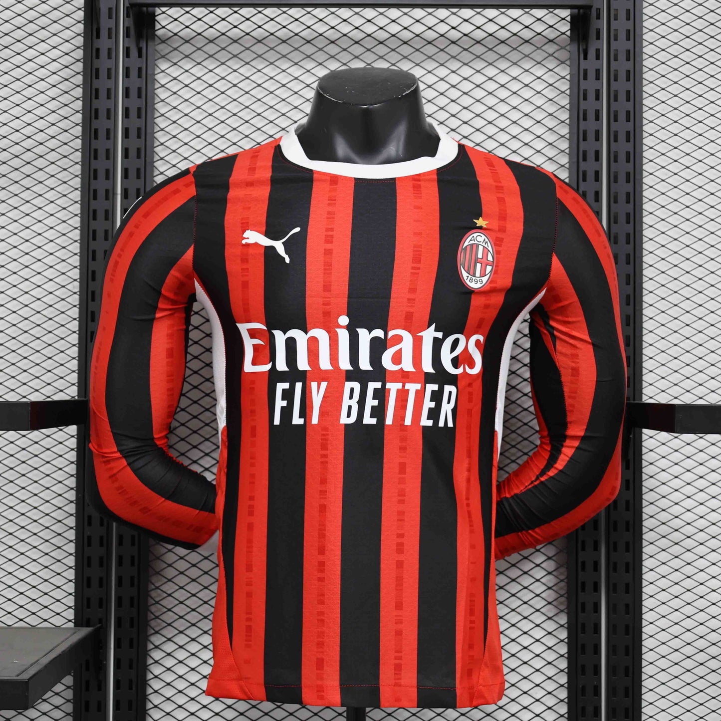 Maillot Domicile Player Manche Longue AC Milan 2024-2025