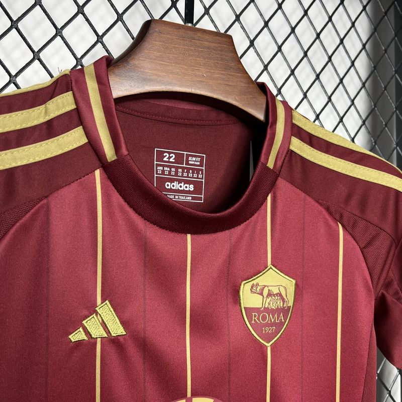 Ensemble AS Roma Domicile Enfant 2024-2025