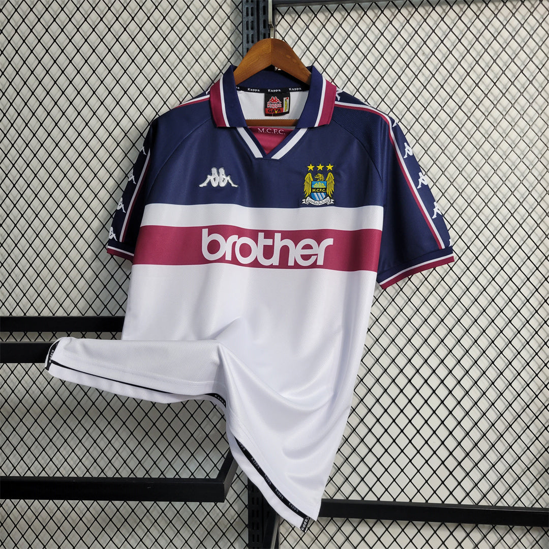 Maillot Exterieur Retro Manchester City 1997-1998