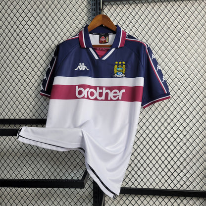 Maillot Exterieur Retro Manchester City 1997-1998