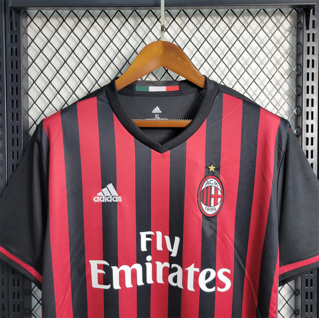 Maillot Domicile Retro AC Milan 2016-2017