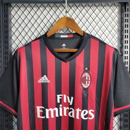 Maillot Domicile Retro AC Milan 2016-2017