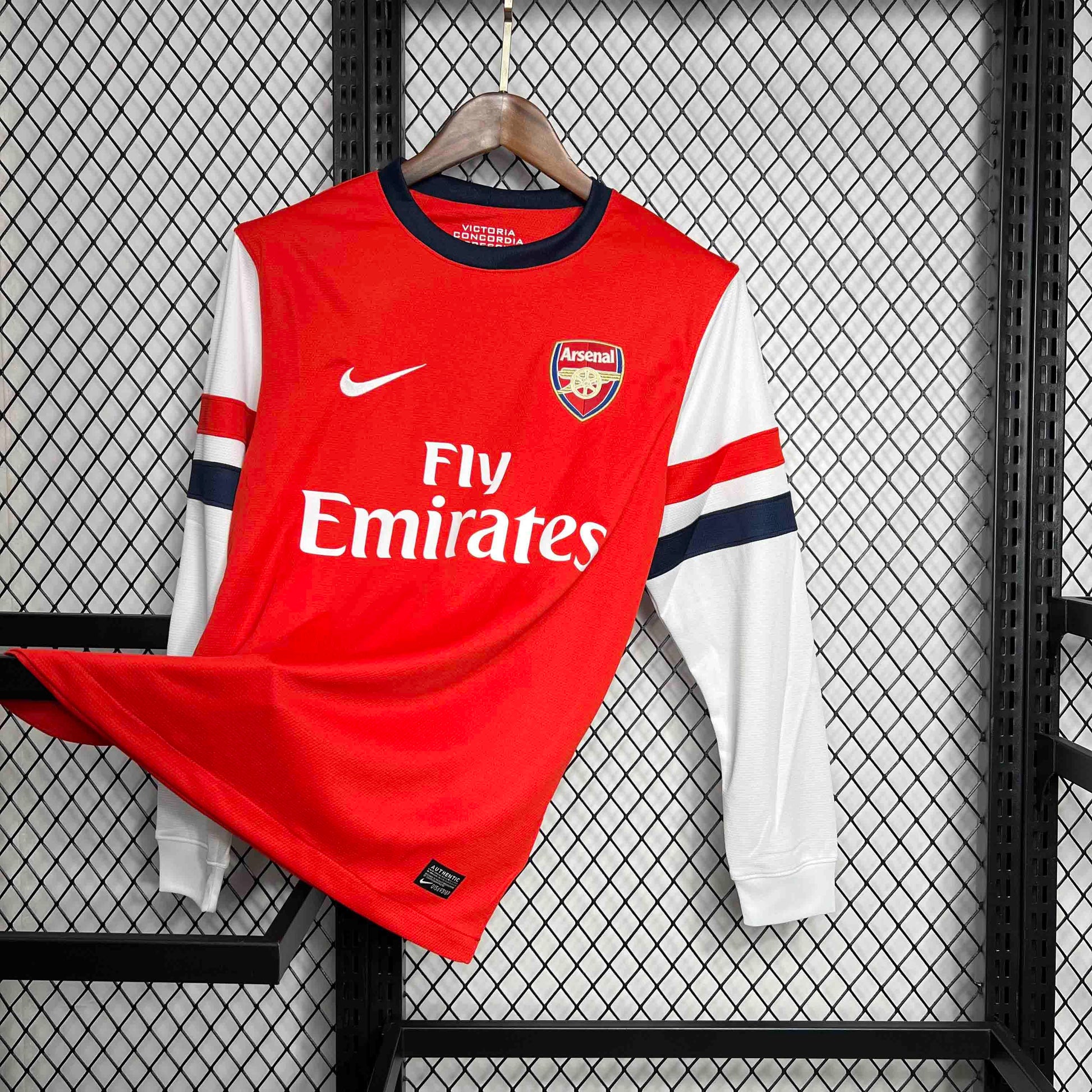 Maillot Domicile Retro Manche Longue Arsenal 2012-2013