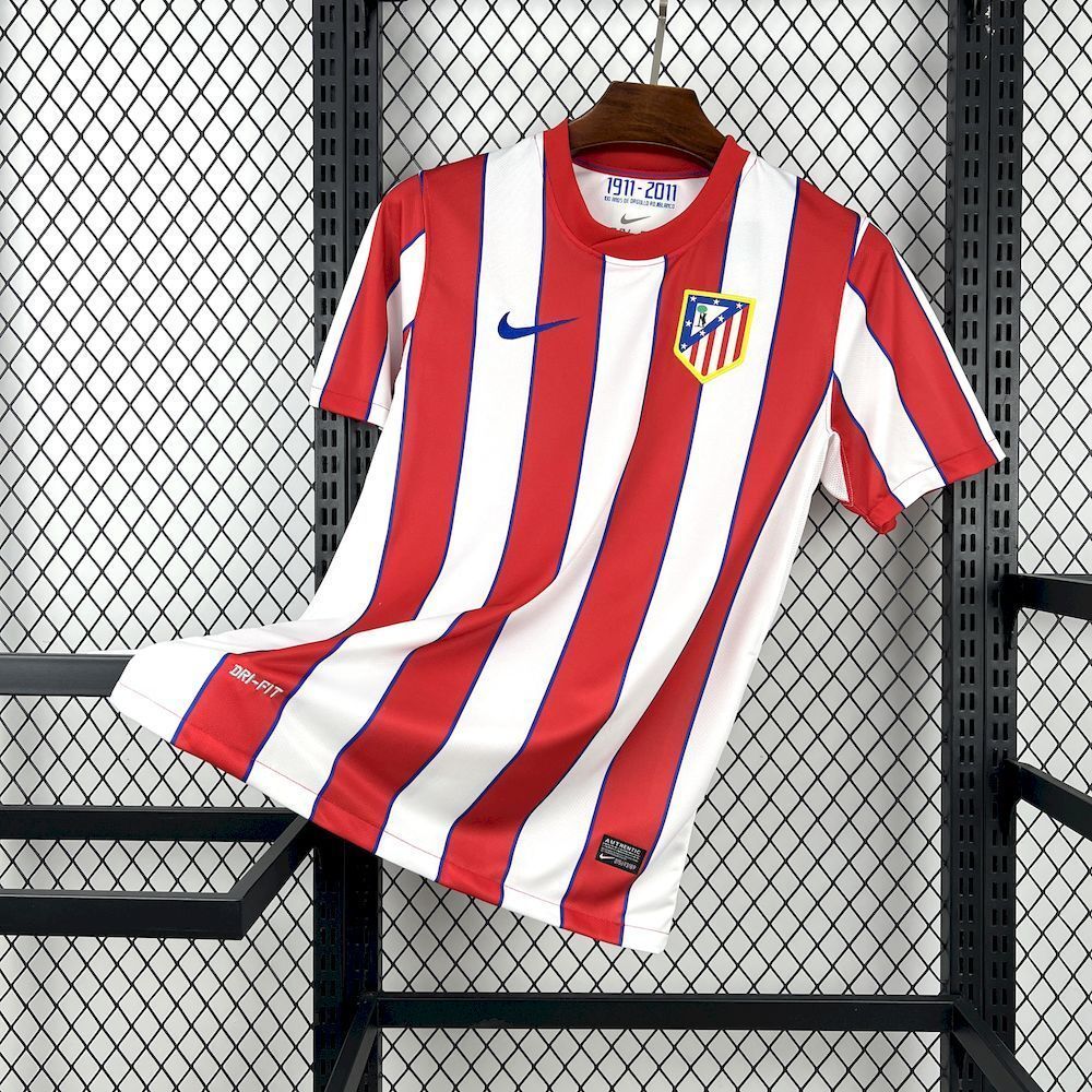 Maillot Domicile Retro Vintage Atletico Madrid 2011-2012
