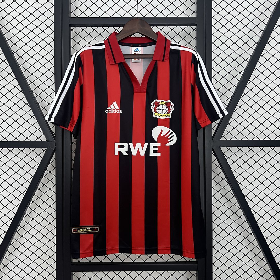 Maillot Domicile Retro Bayer Leverkusen 2001-2002
