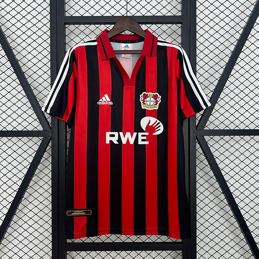 Maillot Domicile Retro Bayer Leverkusen 2001-2002