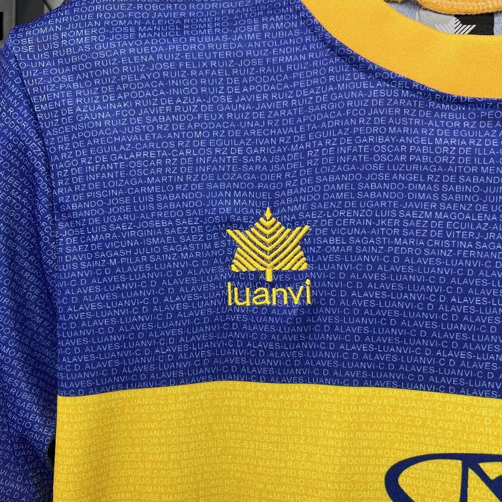 Maillot Deportivo Retro Champions League Alaves 2000-2001