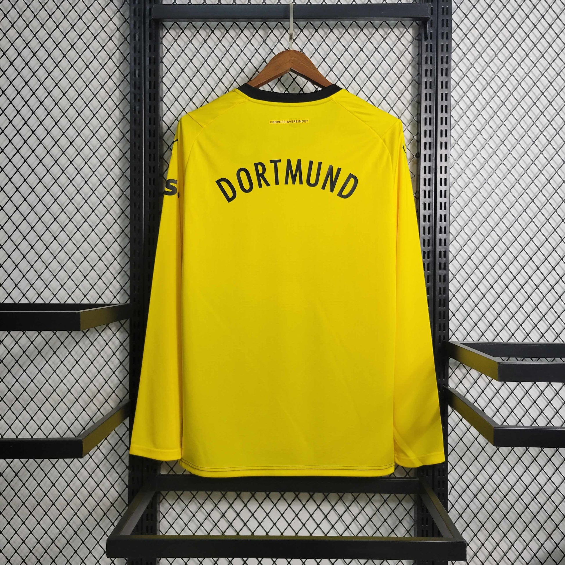 Maillot Domicile Manche Longue Borussia Dortmund 2023-2024