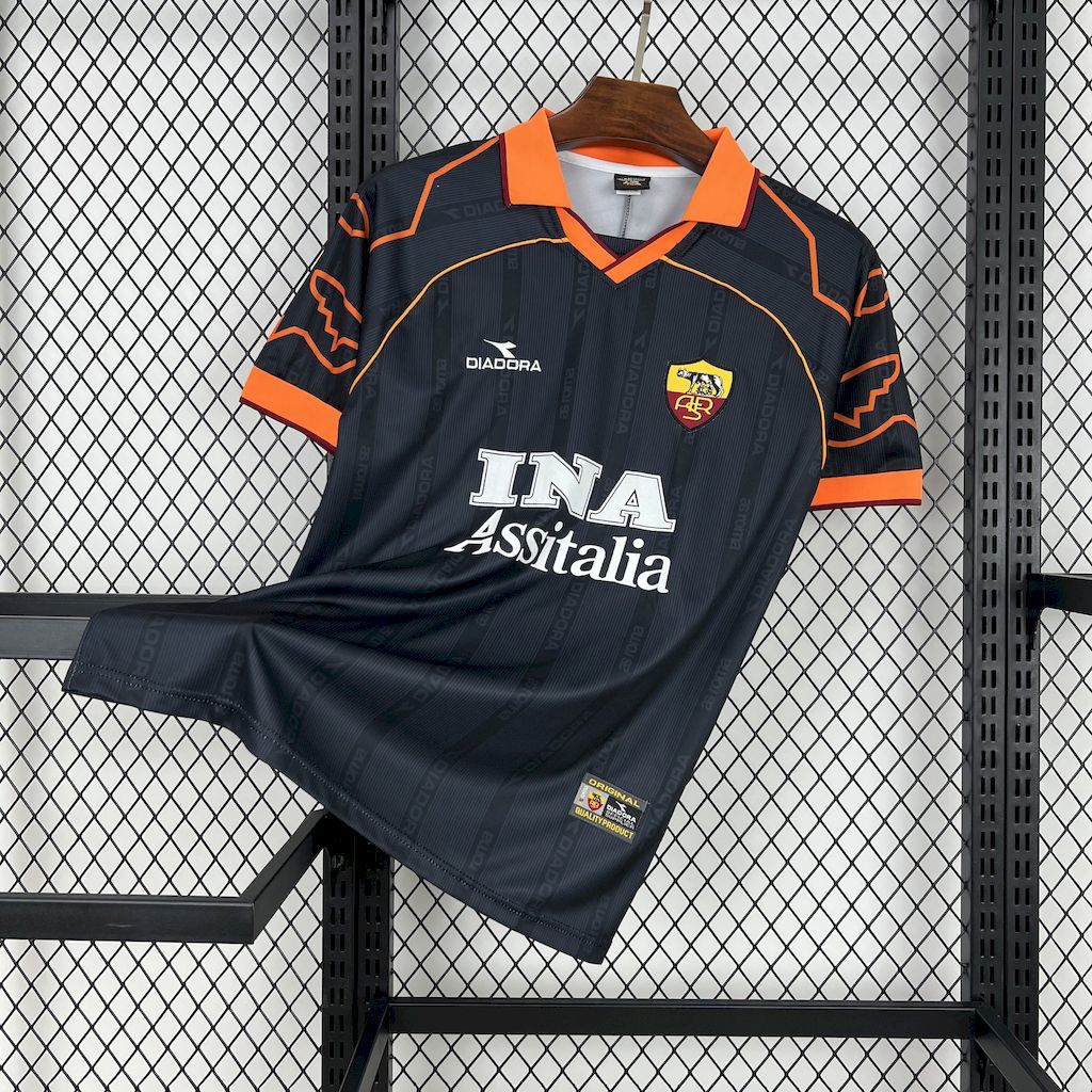 Maillot Exterieur Retro AS Roma 1999-2000