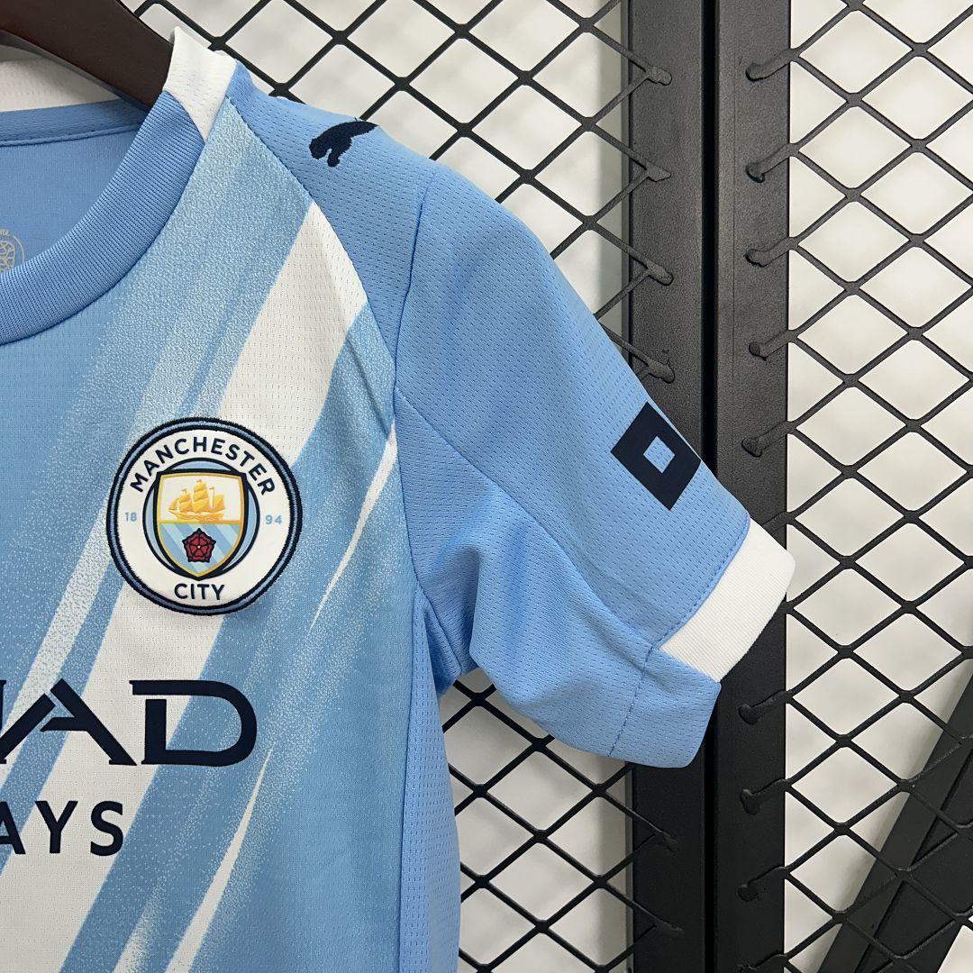 Ensemble Manchester City Domicile Enfant 2025-2026