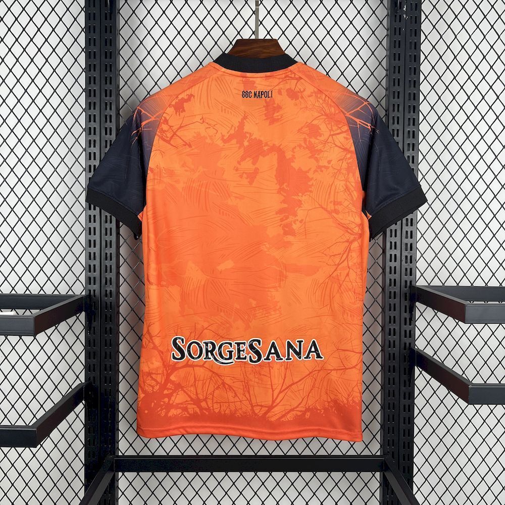 Maillot Edition Special Orange Halloween SSC Naples 2025-2026