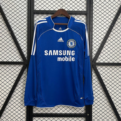 Maillot Domicile Retro Manche Longue FC Chelsea 2006-2007