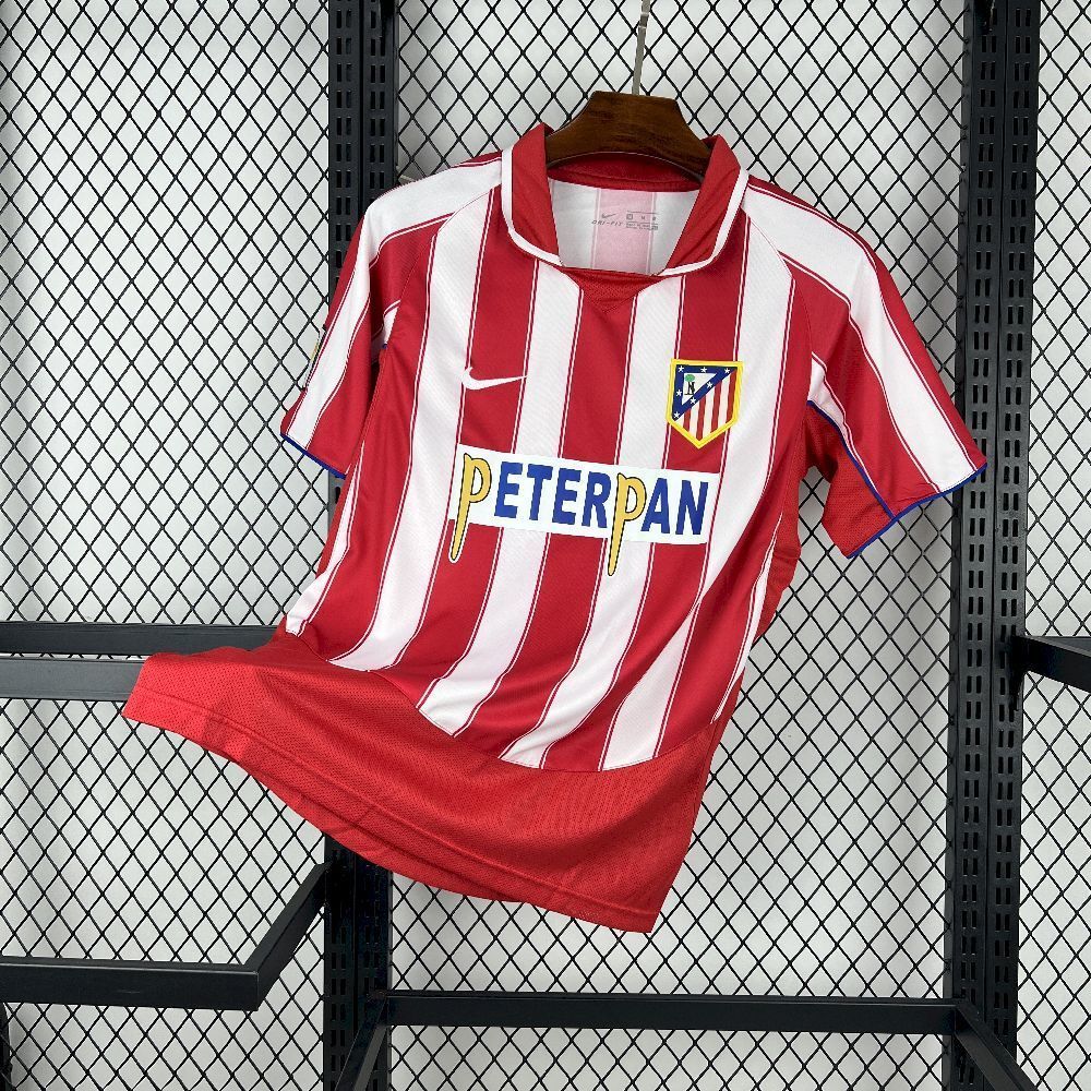 Maillot Domicile Retro Vintage Atletico Madrid 2003-2004