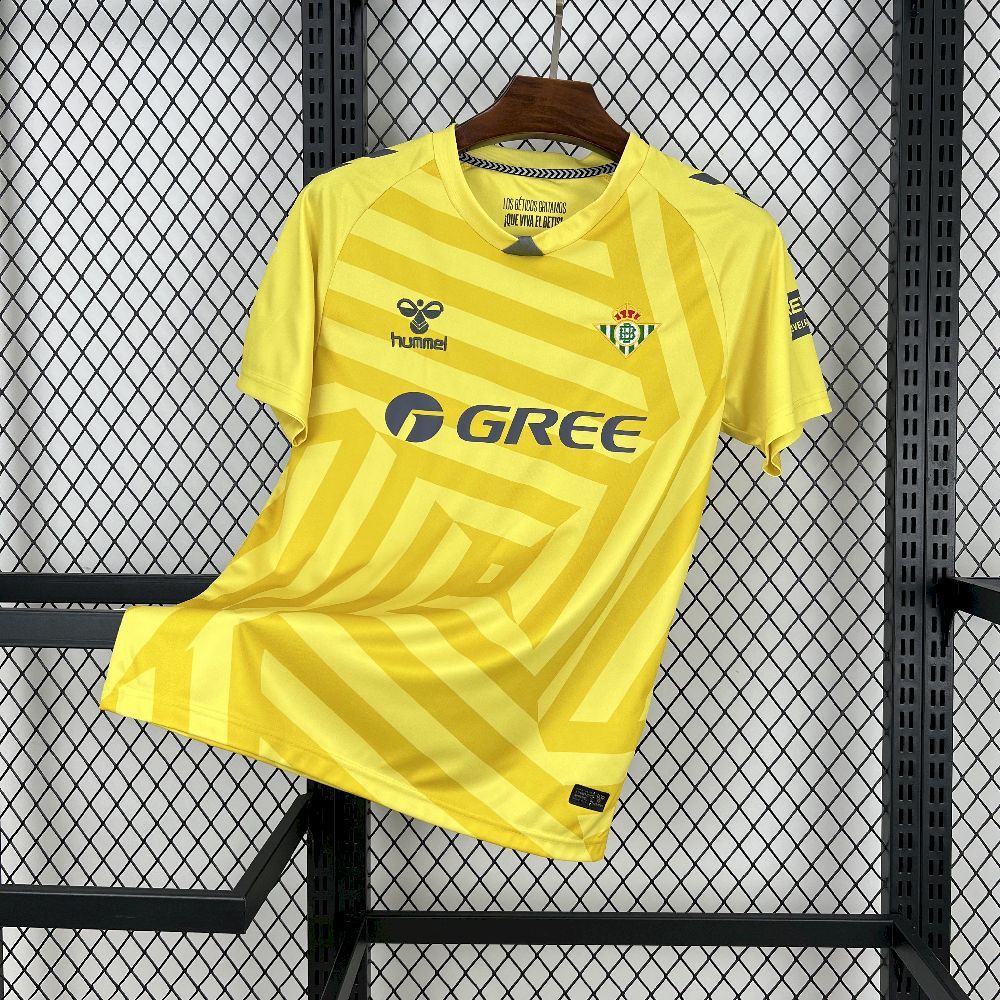 Maillot Gardien Yellow Real Betis 2025-2026