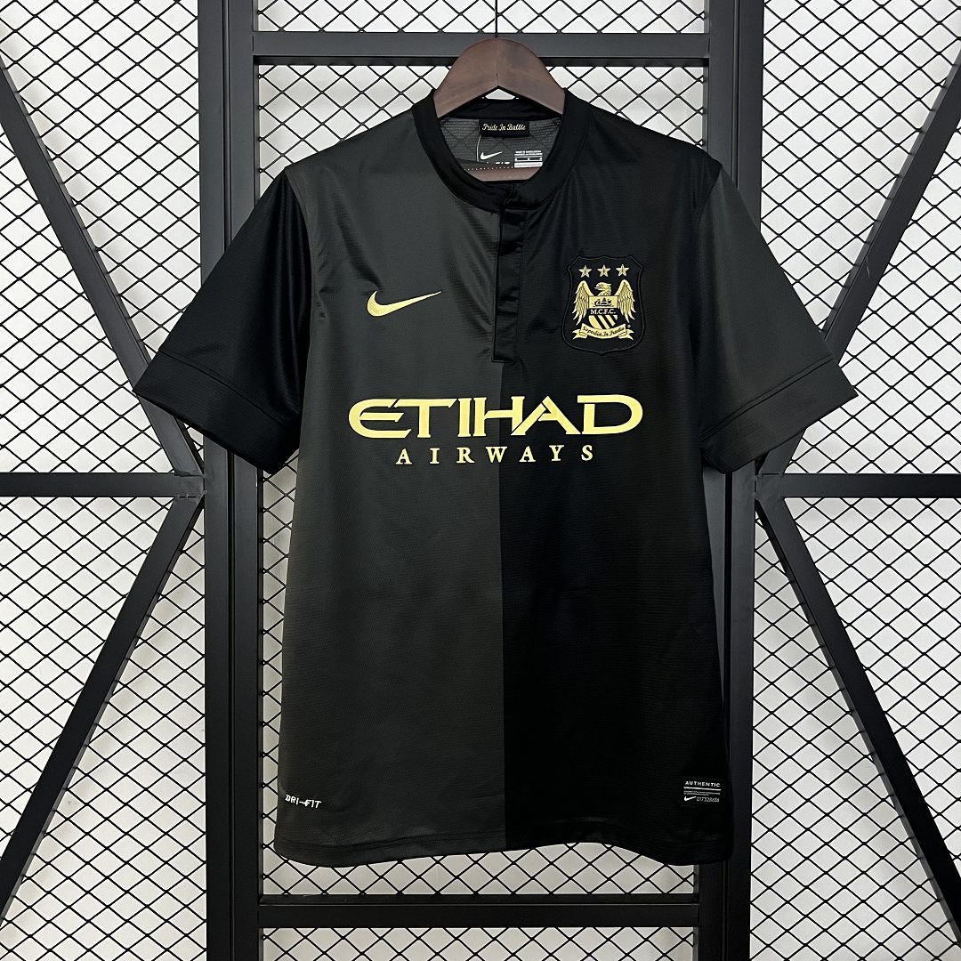 Maillot Exterieur Retro Manchester City 2013-2014