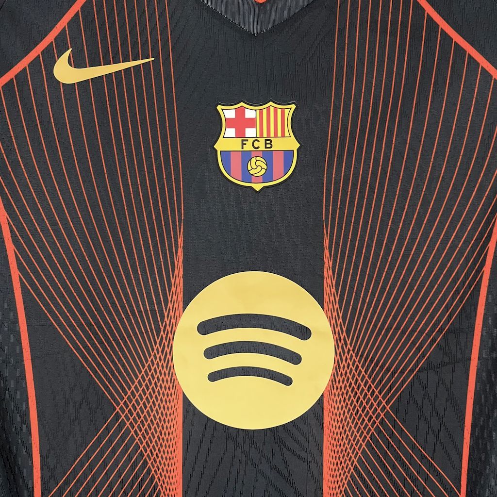 Maillot Black Edition(With CL Patch) FC Barcelone 2025-2026