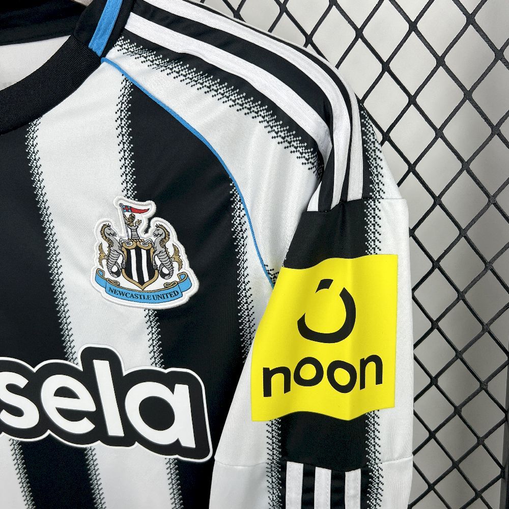 Maillot Domicile Manche Longue Newcastle 2025-2026