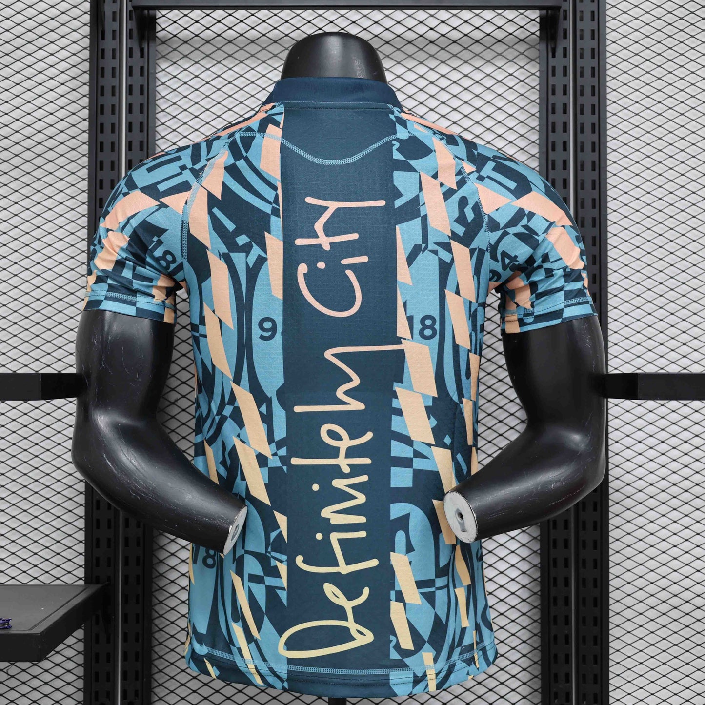 Maillot Edition Spéciale Bleu Retro Retro Manchester City 2024-2025